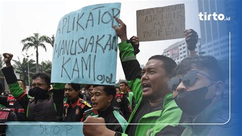 Kemenhub Lempar Tuntutan Demo Ojol dan Kurir ke .